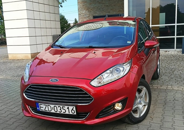 Ford Fiesta cena 29900 przebieg: 132000, rok produkcji 2015 z Lipsk małe 254